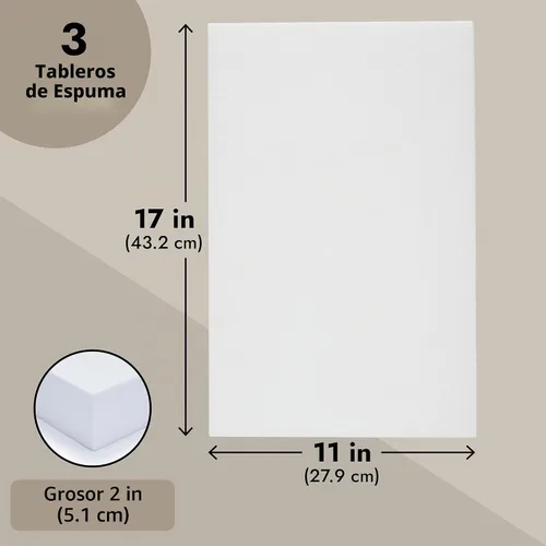 Vista 6 de [Usado] Bloques de espuma rectangulares, espuma para esculpir fácil de tallar, rectángulos de base de diorama para pantallas de modelos, paquete