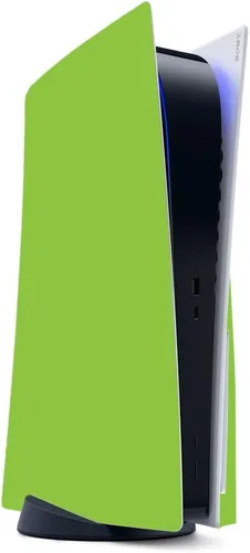 Vista 38 de MightySkins Skin compatible con PS5 / PlayStation 5 Digital Edition - Verde lima sólido Funda protectora de vinilo duradera y única Fácil