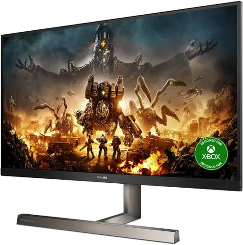 Vista 3 de PHILIPS Momentum 329M1RV - Monitor de juegos 4K HDR de 32 pulgadas, diseñado para Xbox, 144 Hz, tiempo de respuesta de 1 ms, reemplazo avanzado de 4