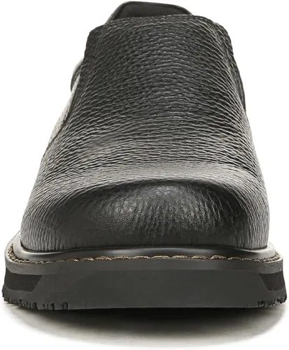 Vista 2 de Dr. Scholl's Shoes Winder II - Mocasines de trabajo antideslizantes para hombre Negro