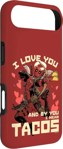 Vista 62 de Marvel Deadpool I Love You and by You I Mean Tacos - Carcasa para iPhone 17