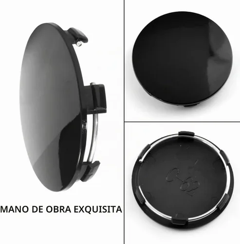Vista 7 de RTRHINOTUNING 4 tapas centrales de rueda de 2.441 in compatibles con Rays Volk Racing TE37 de 15" y 16", OD: 2.44" (62 mm) ID: 2.28" (58 mm) Tapas