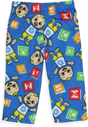 Vista 4 de Komar Kids CoComelon Let's Play - Conjunto de pijama de manga larga para niños pequeños