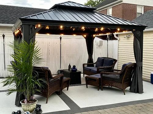 Vista 16 de Purple leaf - Gazebo para exteriores.