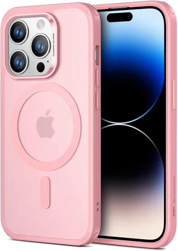 Vista 12 de ESR Funda para iPhone 14 Pro, compatible con MagSafe, protección de grado militar a prueba de golpes, resistente al amarillamiento, funda magnética