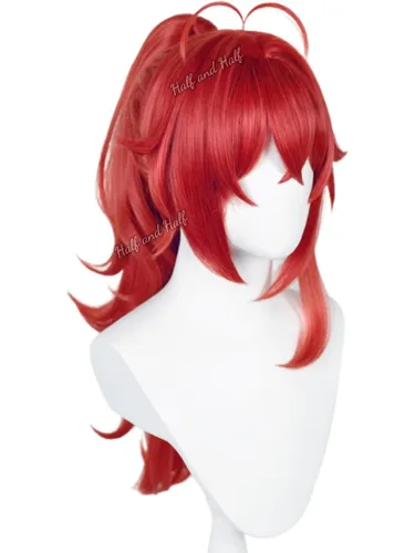 Vista 16 de Obanai - Peluca corta para cosplay, pelucas de guerrero anime de demonio Negro Obanai
