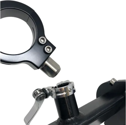 Vista 7 de Monster Tower Estante para wakeboard – liberación rápida, ajuste universal para torres de wakeboard, rotación de 360 grados, parachoques de goma
