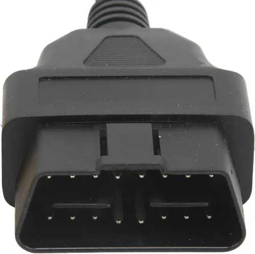 Vista 9 de Cable de diagnóstico OBD2, ABS OBD2 escáner Cable Conector de herramienta de escaneo Adaptador de herramienta de escaneo de acceso al sistema CAN