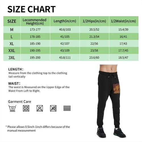Vista 7 de Soda Stereo Obras Cumbres Long Pants Boys Casual Workout Sweatpants Drawstring Waist Jogger Sweatpant