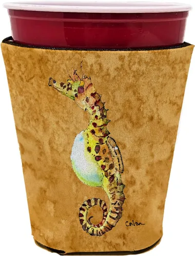 Vista 38 de Caroline's Treasures 8658CC - Funda plegable para bebidas o botellas, contenedor plegable con aislamiento para latas o botellas, multicolor Shells