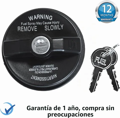 Vista 7 de Tapa de gas de bloqueo, tapa de combustible con bloqueo para Chrysler Dodge Jeep Ram - Liberty Compass Commander Challenger Patriot Grand Caravan