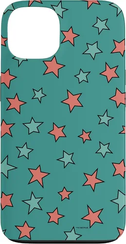 Vista 7 de Funda con patrón de estrellas de varios colores para iPhone 13 Pro Heartstopper