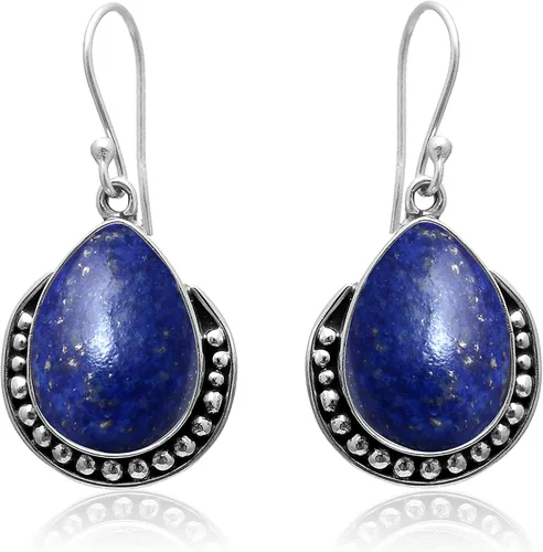 Vista 34 de Veracity Jewelry - Aretes de plata de ley con piedras preciosas para mujeres y niñas, regalo para su cumpleaños, aniversario, esposa, mamá, novia