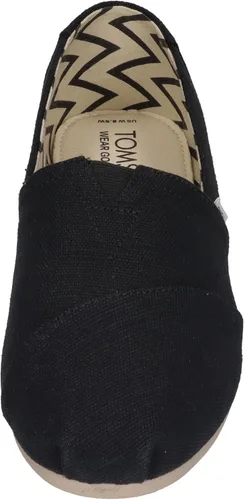Vista 3 de TOMS Alpargata sin cordones para mujer, estilo alpargata de cuerda
