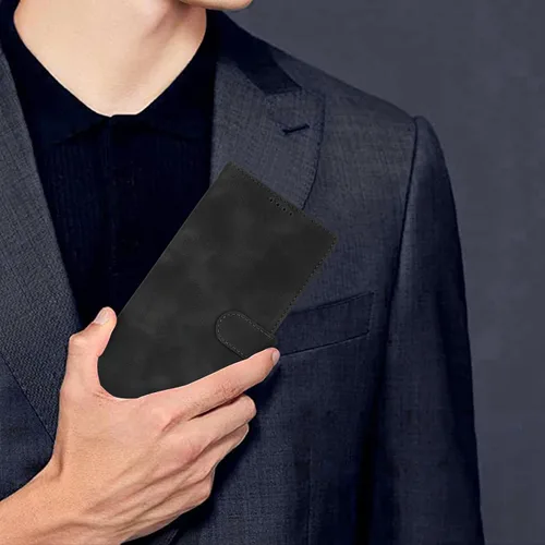 Vista 6 de Funda tipo cartera para iPhone 8 Plus iPhone 7 Plus con tarjetero para iPhone 8 Plus, funda tipo cartera para mujeres y hombres, de piel sintética