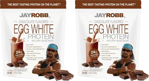 Vista 11 de JAYROBB Proteína de clara de huevo sin sabor de 80 onzas, bolsa de 5 libras