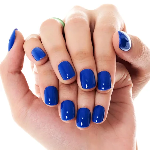 Vista 14 de GLAMERMAID - Uñas postizas cortas a presión con perlas blancas, uñas Perla Angélica