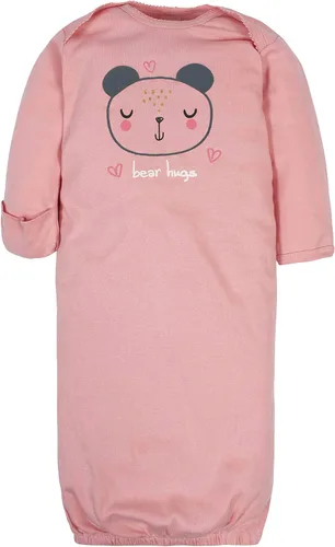 Vista 2 de Gerber baby-girls 4-pack Sleeper Gown