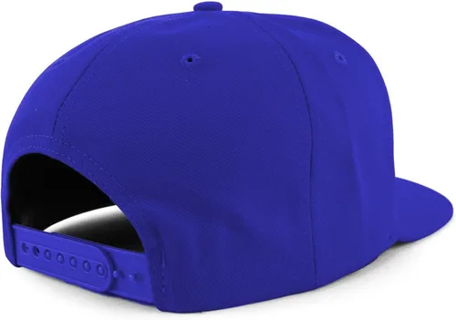 Vista 3 de Trendy Apparel Shop Gorra Snapback con visera plana bordada en 3D PR con bandera de Puerto Rico