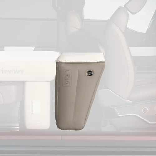 Vista 2 de Havnby Pickup Cabin - Paquete de colchón de espuma de aire TPU y almohadilla extensible para Ford, amplía el espacio diagonal para dormir a 6 pies 3