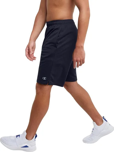 Vista 4 de Champion Pantalones cortos deportivos para hombre de 7 y 10 pulgadas, ajuste estándar, ligeros, absorben la humedad, disponibles en tallas regulares