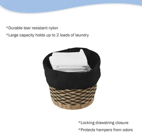 Vista 3 de Trademark Home resistente bolsa en tamaño jumbo para lavandería