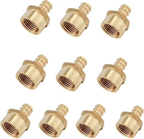 Vista 13 de 2 piezas EFIELD 3/4 pulgadas PEX Fitting, 3/4 pulgadas Pex hembra adaptador