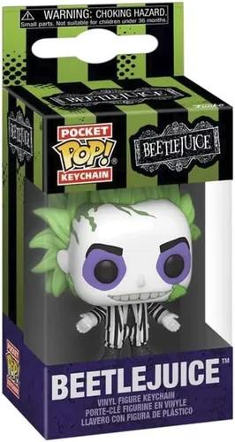 Vista 2 de Funko Llavero POP Beetlejuice- Beetlejuice