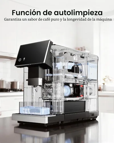 Vista 7 de Máquina de café expreso totalmente automática con espumador