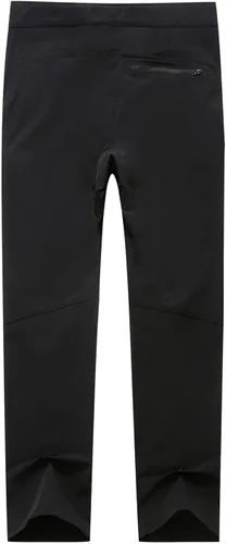 Vista 2 de Pantalones de entrenamiento para hombre, cintura casual, ajustados, elásticos, de secado rápido, pantalones de senderismo, pantalones deportivos