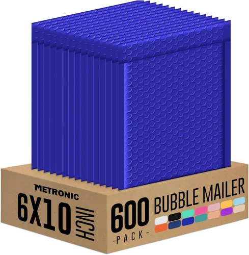 Vista 57 de Metronic Sobres de burbujas de 6 x 10 pulgadas, paquete de 100 sobres Azul