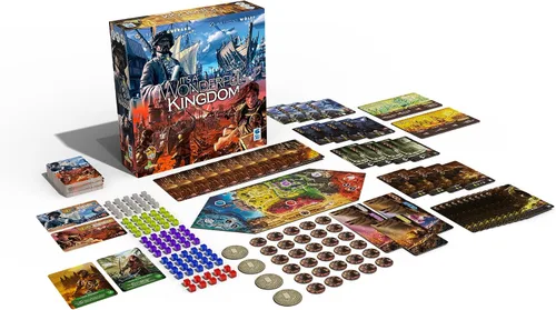 Vista 4 de It's A Wonderful Kingdom - Juego estratégico de construcción del reino y gestión de recursos, juego de fantasía, mayores de 14 años, 1-2 jugadores