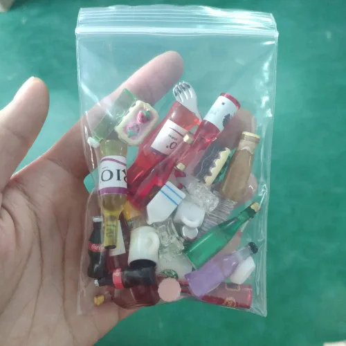 Vista 7 de NWFashion Miniatura 1:12 Bebidas Botella Taza Pastel Mix Random Toyset Playset (30PCS)