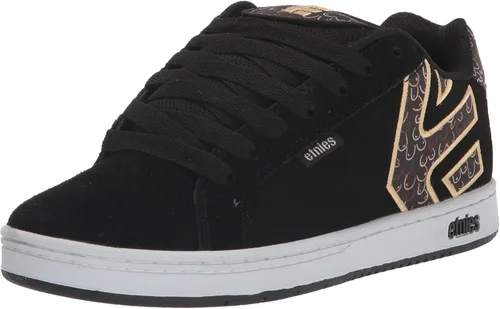 Vista 45 de Etnies Fader 1.5 con cordones para hombre Negro lavado