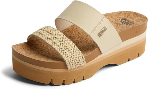 Vista 10 de REEF Sandalias Cushion Vista Higher Slide para mujer Negro
