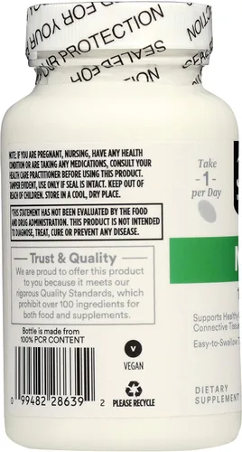 Vista 5 de 365 por Whole Foods Market, MSM 1000Mg, 90 tabletas