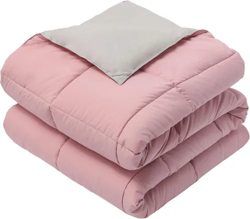 Vista 8 de Royal Hotel Bedding Manta reversible para bebé, manta para niños, hipoalergénica alternativa al plumón de calor medio, 30 x 40 pulgadas, juego de 2