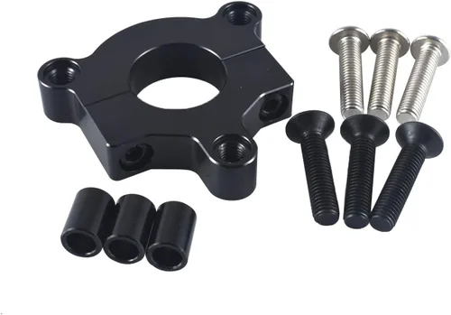 Vista 5 de Engranaje CNC de 36 dientes con adaptador de 1.5" adecuado para bicicleta motorizada de 60 cc, 66 cc, 80 cc (Negro)