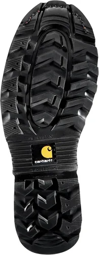 Vista 6 de Carhartt Botas de cuero para hombre de 8 pulgadas con punta compuesta impermeable Cml8360 fuego y seguridad Café (Crazy Horse Brown)