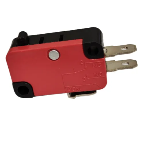 Vista 2 de V-15-1C25 125V/250V 15A Botón SPDT Acción de presión momentánea 1 NO 1 NC Micro Limit Switch 20-Pack