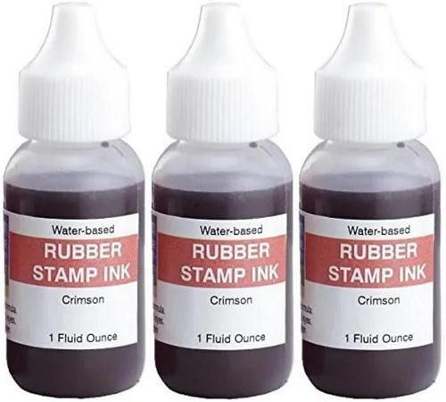 Vista 8 de Infusion Botellas de repuesto de tinta de sellos, 1 onza, paquete de 3, color negro