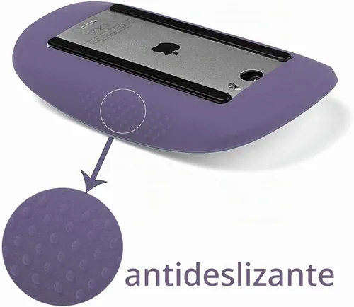 Vista 3 de N/T Funda de silicona para Magic Mouse 1/2 Funda de silicona para Apple Magic iPad Mouse (negro)