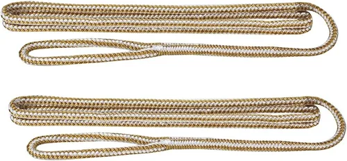 Vista 8 de Extreme Max 3006.2168 BoatTector Premium Línea de Guardabarros de Nailon de Doble Trenza Paquete de Valor de 2 - 3/8" x 6', Negro