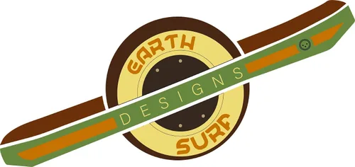 Vista 2 de Gráficos para OneWheel Plus XR, diseño Blitz negro, calcomanías de guardabarros y cinta de agarre, diseños Earth SURF por Senge Graphics Inc.