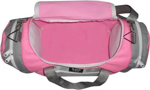 Vista 23 de Bolsa de lona triple grande con apertura en U, bolsillo frontal y dos compartimentos laterales, perfecta bolsa de cabina fabricada en Estados Unidos.