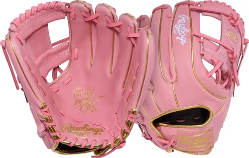 Vista 10 de 2026 Heart of the Hide Fastpitch Softball Gloves Premium Leather Camel / Azul marino Pro H Web