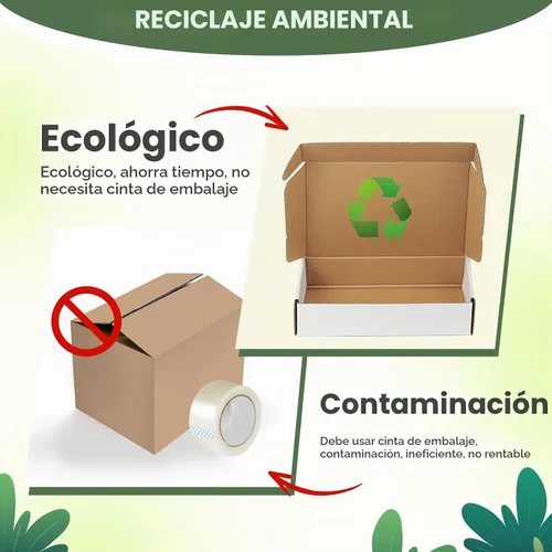 Vista 5 de Juego de 2 cajas de envío de 9 x 6 x 2 pulgadas, cajas de cartón corrugado blanco para publicidad