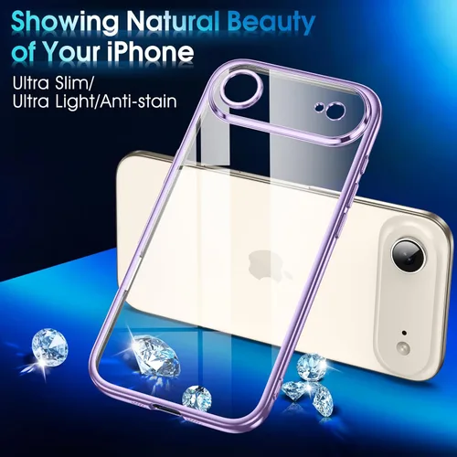 Vista 848 de Supdeal Funda cristalina transparente para iPhone 11, [No se amarillea] [Protección de la cámara] [Probado contra caídas de grado militar] Funda