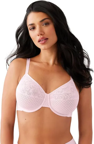 Vista 10 de Wacoal Brasier Reductor de Efectos Visuales Sin Forro con Aros de Cobertura Completa para Mujer, 857210 Negro