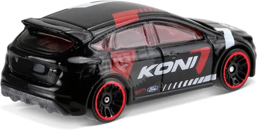 Vista 3 de Hot Wheels 2017 HW Speed Graphics Ford Focus RS 176/365, negro